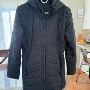 Under Armour Stealth Gray ColdGear Puffer Parka Jacket